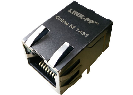 P26-PCZ-12W9 Single Port Rj45 Connector With Integrated Magnetics  10/100 Lan