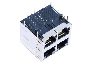J0B-2014NL 2X2 Port POE Rj45 Power Over Ethernet With 2.5G Base -T Magnetics