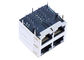 J0B-2014NL 2X2 Port POE Rj45 Power Over Ethernet With 2.5G Base -T Magnetics
