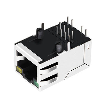 XFATM9R-CTLSxu1-4M নেটওয়ার্ক মডুলার RJ45 ফিমেল জ্যাক, 1 x 1 জ্যাক ট্যাব আপ LPJ6011ABNL