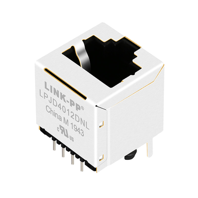 JXD2-0Z14NL RJ45 ভার্টিক্যাল ম্যাগনেটিক্স জ্যাক ইন্ডাস্ট্রিয়াল টপ এন্ট্রি সিঙ্গেল পোর্ট LPJD4012DNL