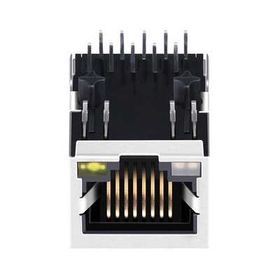 LPJG0933H11NL মহিলা RJ45 সংযোগকারী BeaglePlay এর জন্য ডিজাইন করা চৌম্বক সহ