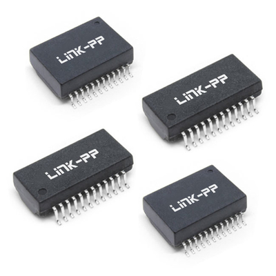 HXB4016HLT 90W PoE রেটিং সহ HXB4017HLT LAN চৌম্বকীয় ট্রান্সফরমার