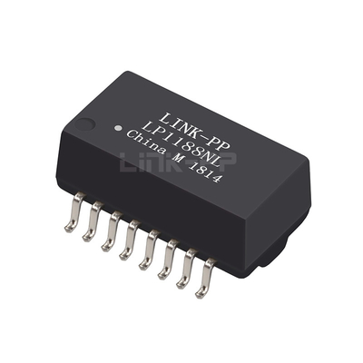 10 / 100BASE-T 1500Vrms এসএমডি ল্যান ট্রান্সফর্মার মডিউল H1601CG