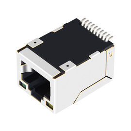 LPJ19201BGNL সারফেস মাউন্ট 1x Rj45 ট্যাব আপ W / LEDs, 10 / 100Base-T ইথারনেট