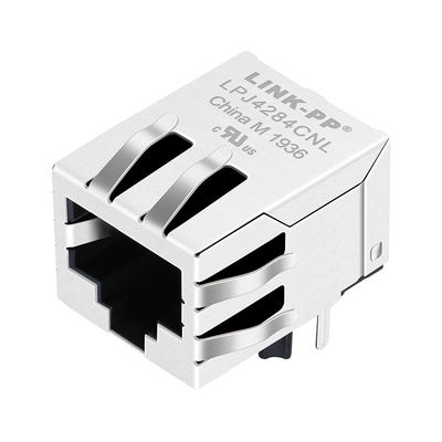 RJP-003TC1 RJ45 কানেক্টর ম্যাগনেটিক্স সহ 10/100Mbps PoE MagJack