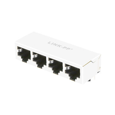 XFATM2-C4-4 10/100 বেস-টি 1x4 পোর্ট ইথারনেট আরজে 45 সংযোজক ইনভেন্টরি এলপিজএফ 46287 সিএনএল -2