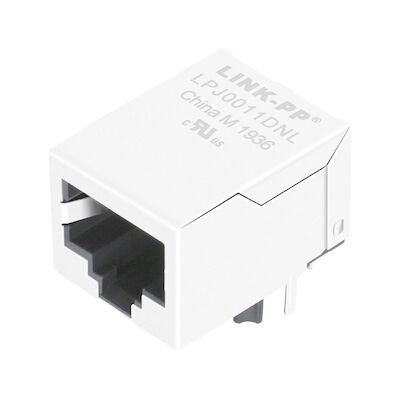MIC24210-0104T-LF3 10/100 এম অটোএমডিএক্স চৌম্বক LPJ0011DNL RJ45 জ্যাক 8P8C ঢাল