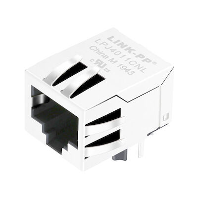 HFJ11-E2450E- আরএল চৌম্বক RJ45 জ্যাক 10 / 100Base-T LPJ4011CNL নেটওয়ার্ক extender
