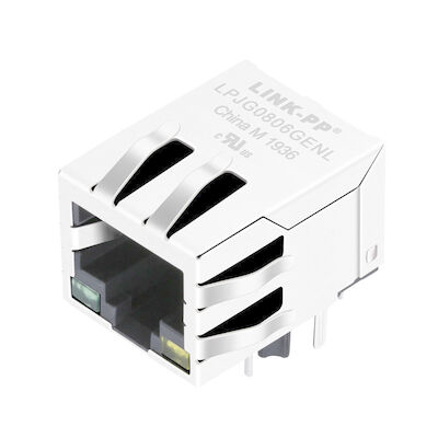 ARJ11E-MCSS |  LPJG0806GENL চৌম্বক RJ45 জ্যাক 1000Base ট্রান্সফরমার ইন্টিগ্রেটেড
