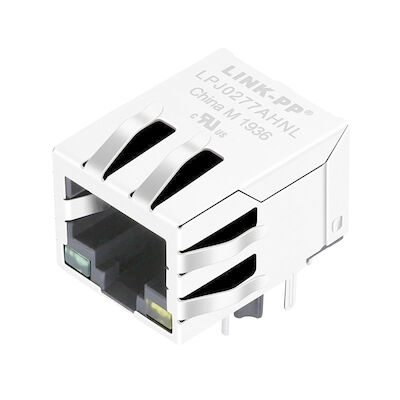 POE PulseJack JD0-0004NL Rj45 ইথারনেট Pinout উপর ক্ষমতা 10 / 100BT LED সঙ্গে