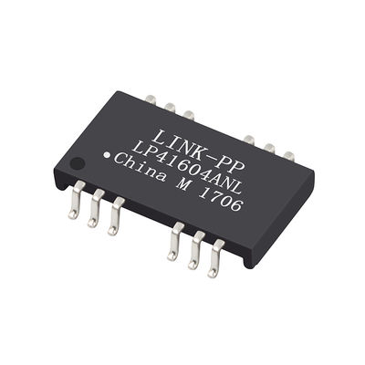 H1602PR ইথারনেট পালস ট্রান্সফরমার LP41604ANL 10 / 100বি PHY সামঞ্জস্যপূর্ণ