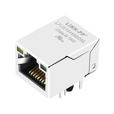 JXD1-0026NL 1000 বেস-টি ইথারনেট আরজে 45 সারফেস মাউন্ট জ্যাক ইন্টিগ্রেটেড ইথারনেট চৌম্বক সহ