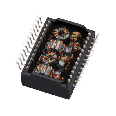 L22T003-3 গিগাবিট ইথারনেট টেলিকম ট্রান্সফর্মার POE / POE + 802.3af ল্যান চৌম্বক LP6096ANL