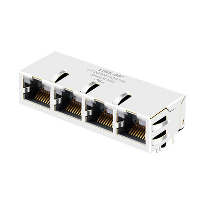 JXG0-0098NL 4 পোর্ট গিগাবিট Rj-45 লাইট আপ LEDs সঙ্গে সমান