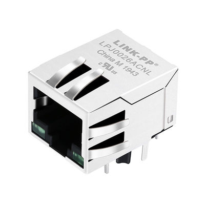 সংযোগকারী Rj45 J0026D21ENL পালস সমান 10 / 100Base- টি 8P8C পিসিবি জ্যাক