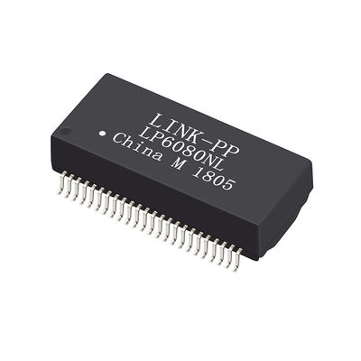 H6101NLT বিকল্প পিন পিন পিও Gigabit চৌম্বক XFMR 1CT: 1সিটি, SMD LP6080NL