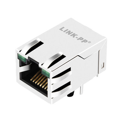 SI-50162-F ট্যাব আপ গ্রিন লেডস 100 Bset-T 1 পোর্ট RJ45 নিবন্ধিত জ্যাক LPJ1026AWNL