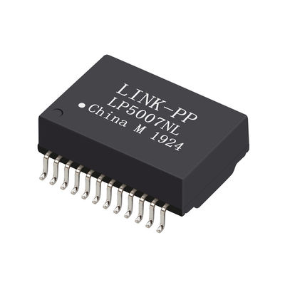 G24101MK 10/100/1000 বেস-টি একক পোর্ট SMD 24PIN ল্যান ম্যাগনেটিক্স ট্রান্সফরমার