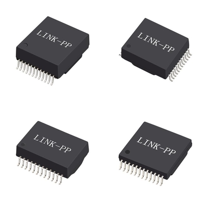 24 পিন একক পোর্ট SMD ল্যান ট্রান্সফরমার নন POE 10G বেস-T S558-10GB-07
