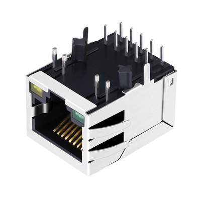 JT4-1202HL 1000 বেস-টি ট্যাব ডাউন সারফেস মাউন্ট Rj45 ইথারনেট জ্যাক 1 সবুজ/হলুদ নেতৃত্বাধীন পোর্ট