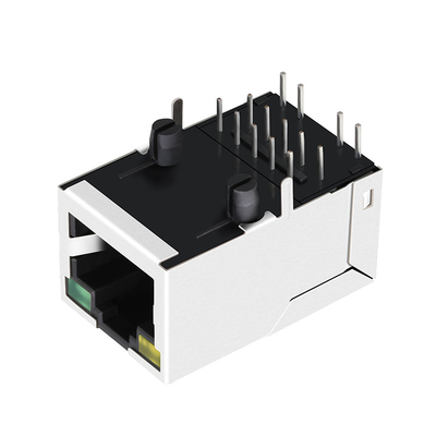 HR851113AE সামঞ্জস্যপূর্ণ LPJ6049BGNL 1 পোর্ট RJ45 নেটওয়ার্ক জ্যাক 100 বেস-টি ট্যাব আপ