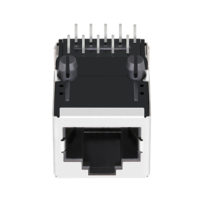 46F-1451NWZ2NL রেকটিফায়ার ডায়োড 1x1 পোর্ট POE Rj45 মহিলা সংযোগকারী 100 বেস-টি ট্যাব আপ LED ছাড়া