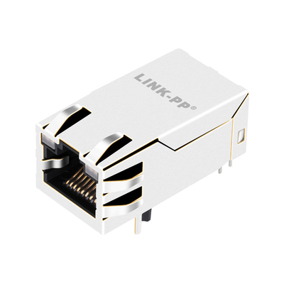 JXT7-1140NL 10GBASE-T 4PAIR PoE 100W 1X1 Port RJ45 Led সহ চৌম্বক সংযোগকারী